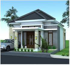 Contoh rumah minimalis sederhana di desa. Desain Dan Denah Rumah Minimalis Elegan Dengan Atap Limasan Ukuran Lahan 8 X 13 M Yang Menjadi Tren Di Perkotaan Dan Perkampungan Homeshabby Com Design Home Plans Home Decorating And Interior Design