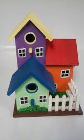 Birdhouse Kits Hobby Lobby I Bought This Birdhouse At Hobby Lobby I Used Outdoor Acrylic Paints From Walmart Outdoor Acrylic Paint Arts And Crafts Projects Craft Projects