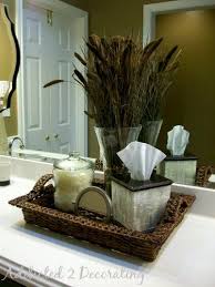 Gwen S Master Bathroom Addicted 2 Decorating Tuscan Bathroom Decor Tuscan Bathroom Bathroom Counter Decor