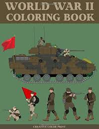 You will definitely find something here. World War Ii Discover This Amazing Collection Of Coloring Pages For Kids With Tanks Soldiers Planes Ships Helicopters Military Coloring Books Print Creative Color 9798638328306 Amazon Com Books