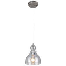 Shop Indoor Seeded Glass Pendant Lamp Industrial Pendant Light Overstock 22538854
