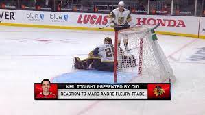 Walsh said that he and fleury, 36, learned about the trade on twitter, and had yet to hear anything from las vegas. Mnw2zm 8mhzaem