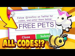 The latest tweets from adopt me codes roblox 2021 (@adoptmecode). All Adopt Me Codes December 2019 In Roblox Trying Roblox Adopt Me Promo Codes Youtube Coding Roblox Adoption
