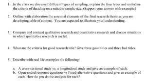 Glossary of qualitative research terms the definitions in this glossary define key words commonly used in qualitative and mixed methods research. 1 In The Class We Discussed Different Types Of Chegg Com