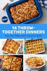 17 Throw Together Dinners You Can Make With Crescent Rolls Crescent Dough Sheet Recipes Recipes Crescent Roll Recipes Dinner