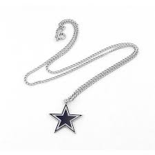 Dallas Cowboys Star Necklace Pendant Dallas Cowboys Pro Shop Dallas Cowboys Jewelry Dallas Cowboys Star Dallas Cowboys Necklace