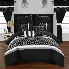 Black Bed In A Bag Queen Lance 24 Piece Bed In A Bag Queen Comforter Set By Chic Home Comforter Sets Luxury Bedding Bed Linens Luxury