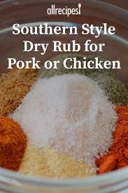Southern Style Dry Rub For Pork Or Chicken In 2020 Dry Rub Recipes Smoked Food Recipes Chicken Rub Recipes