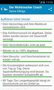 Endlich nichtraucher! lebt von seiner radikalen argumentation: Der Nichtraucher Coach Android App Download Chip