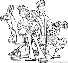 Select from 35970 printable coloring pages of cartoons, animals, nature, bible and many more. 24 Brilliant Image Of Color Pages Online Davemelillo Com Wild Kratts Coloring Pages Wild Kratts Birthday Wild Kratts Birthday Party