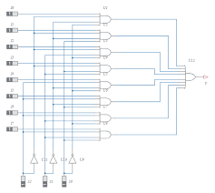 Your testbench must have another name than the tested entity/component, that's all! 8 Input Multiplexer Multisim Live