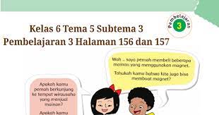 Kunci jawaban tema 5 kelas 6 sd halaman 146 147 dan 148 terdapat pada buku siswa tematik terpadu kurikulum 2013 edisi revisi 2018. Kunci Jawaban Buku Tematik Tema 5 Kelas 6 Halaman 156 Dan 157 Koesrow