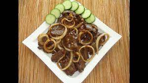 Preheat oven to 80 degrees celsius. Pinoy Recipe Bistek Tagalog Filipino Beefsteak Youtube