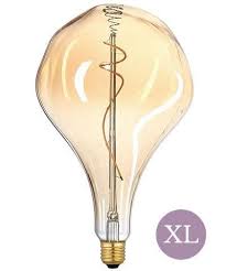Bulb Led Xl Amber Uneven Organic Pear Globe Light Bulbs Bulb Light Bulb