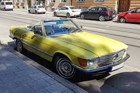 Image result for Mimosa Yellow 1981 Mercedes