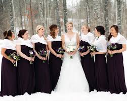 Although Cold Outside This Winter Wedding Warmed Hearts Everywhere Wedding Bridesmaids Dresses Blue Winter Wedding Spring Bridesmaid Dresses