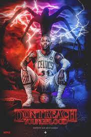 Netflix Stranger Things Theme Kyrie Irving 11 On Behance Irving Wallpapers Kyrie Irving Logo Wallpaper Kyrie Irving