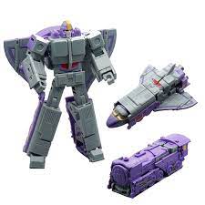 Amazon.com: LQIPPOE KO Version 5in Transforming Astrotrain Triple Changers  Animated Decepticon Toy,Transformed into Space Shuttle and Locomotive  Action Figure Robot Model : Toys & Games