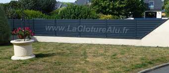 decouvrez notre cloture aluminium en kit decoupe facile vous remarquerez l ajustement sur le m amenagement jardin cloture cloture aluminium cloture composite