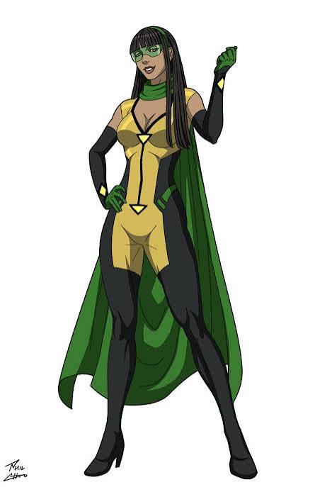 Phantom Lady commission by phil-cho on DeviantArt
