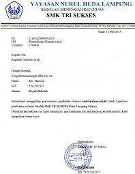Contoh Kop Surat Untuk Sekolah Sekolah Kepala Sekolah Surat