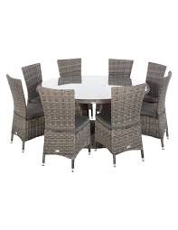 Table basse de jardin étagère rectangulaire cuba grège. Table Ronde Moorea D 160cm Terre D Ombre Ou Naturae Hesperide