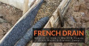 To operate properly, the drain must have adequate slope and a. French Drain What It Is How It Works How To Drain Water Prevent Damp