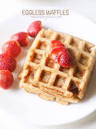Eggless Whole Wheat Waffle Recipe With Step By Step Pics Delicious Crisp And Fluffy Waffles Mad Eggless Waffle Recipe Chocolate Waffle Recipe Eggless Waffles