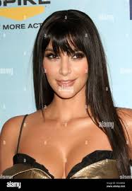 Kim Kardashian Spike TV's 2008 'Video Game Awards' held at Sony Pictures'  Studios Culver City, California