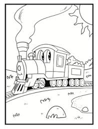 Coloring book of train rides. Trains Coloring Book For Kids Ages 4 8 30 Printables By Wizo Learning