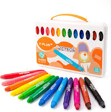 6 washable ink in pads measuring 6 x 7 inches each. Buy Yplus Washable Silky Crayons For Toddlers 12 Colors Non Toxic Twistable Gel Crayons Set Silky Bath Crayons For Babies And Kids Online In Vietnam B093fkddfv