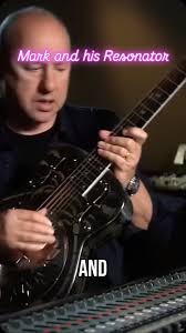 Always nice to hear Mark talk about his favourite guitars. He used this  Resonator