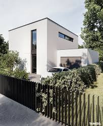 A071 Tamizo Architects Berlin Small House Design Project 01 Modernes Zaun Design Zaun Garten Garten Zaun Ideen