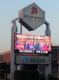 The River Rd Marquee To The Rosemont Theatre Picture Of