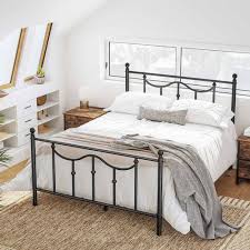 Maybe you would like to learn more about one of these? Black Metal Bed Frame On Sale Home Furniture Vasagle By Songmics