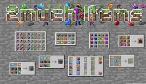 How many different items and blocks are there in the game? 2much Items V1 11 Minecraft Data Pack