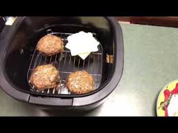 Are epsom salt baths good for you? Air Fryer Frozen Hamburgers 12qt Cooks Essentials Youtube