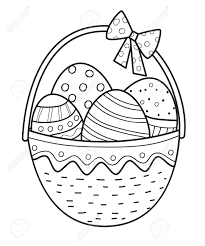 We earn a commission for products purchased through some links in this article. Easter Basket Ouline With Eggs Coloring Page Vector Illustration Hand Drawn Elements Royalty Free Cliparts Vectors And Stock Illustration Image 124713409