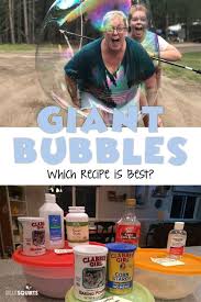 I Tested The Top Giant Bubble Recipes Here S The Best One My Silly Squirts Giant Bubble Recipe Giant Bubbles Bubble Recipe