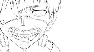 Keep your kids busy doing something fun and creative by printing out free coloring pages. Tokyo Ghoul Kaneki Lineart 4k By Baloohgn On Deviantart