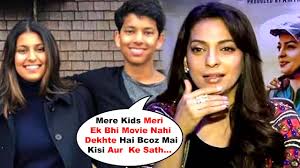 Juhi chawla is a bollywood actress. Juhi Chawla Makes Shocking Revelation About Her Children Stating They Don T Watch Her Movies Youtube