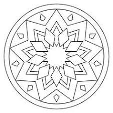 Printable Mandala I Keep Looking For Simple Mandala To Embroider This Is A Maybe Mandala Coloring Pages Mandala Coloring Simple Mandala