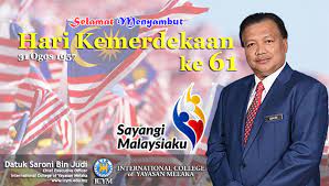 Tahun 2020 tepat tanggal 17 agustus merupakan hari kemerdekaan indonesia. Selamat Hari Kemerdekaan 2018 International College Of Yayasan Melaka Icym