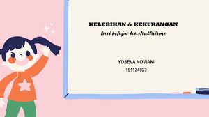 We did not find results for: Kelebihan Kekurangan Teori Belajar Konstruktivisme Youtube
