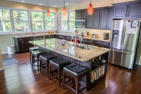 Kitchen islands with seating give your workspace and dining space and overall increased utility. Single Vs Double Bowl Sink Which Should I Choose Marble Com