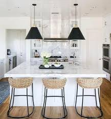 Best Modern Farmhouse Bar Stools Image In 2020 Interior Design Kitchen Small Kitchen Interior Design Modern Interior Design Living Room Modern
