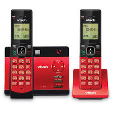2 Handset Cordless Phone System With Caller Id Call Waiting Cs5129 26 Vtech Cordless Phones