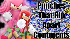 How Strong / Fast is Knuckles The Echidna | Super Knuckles - Sonic The  Hedgehog - YouTube