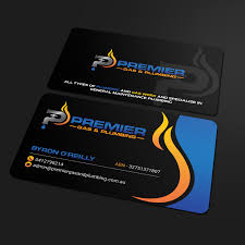 Other business cards similar to plumbing business cards plumber business cards bath business cards pipe business cards bathroom business cards. Elegant Playful Plumbing Business Card Design For Premier Gas Plumbing By Sandaruwan Design 21520738