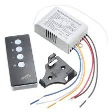 220v Wireless On Off 3 Way Lamp Light Remote Control Switch Receiver T Electronic Pro
